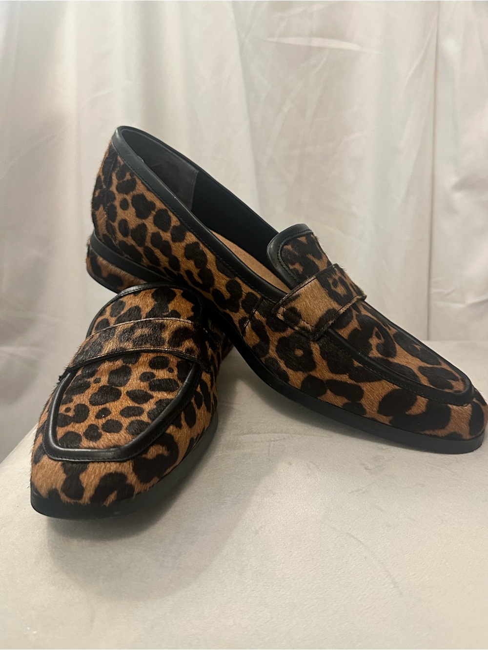 Vionic Leopard Print Loafers